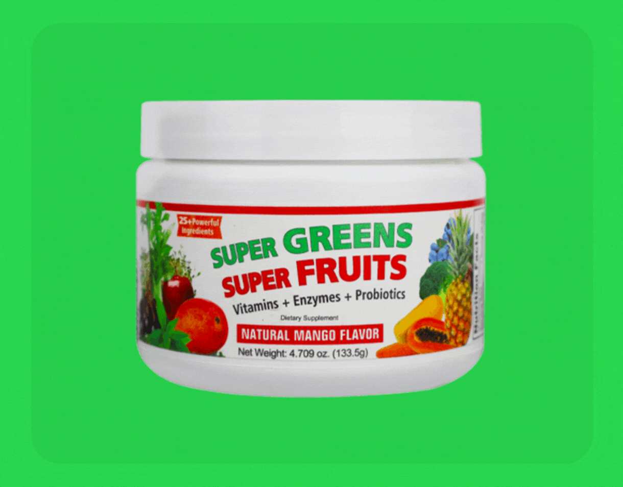 Super Greens Super Fruits | American Dream Nutrition